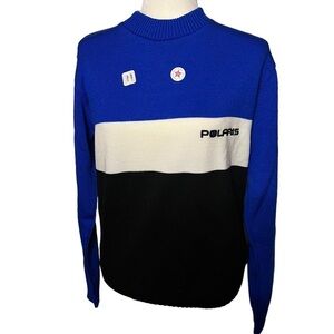 Vintage Polaris Colorblock Sweater NWT 80’s Large